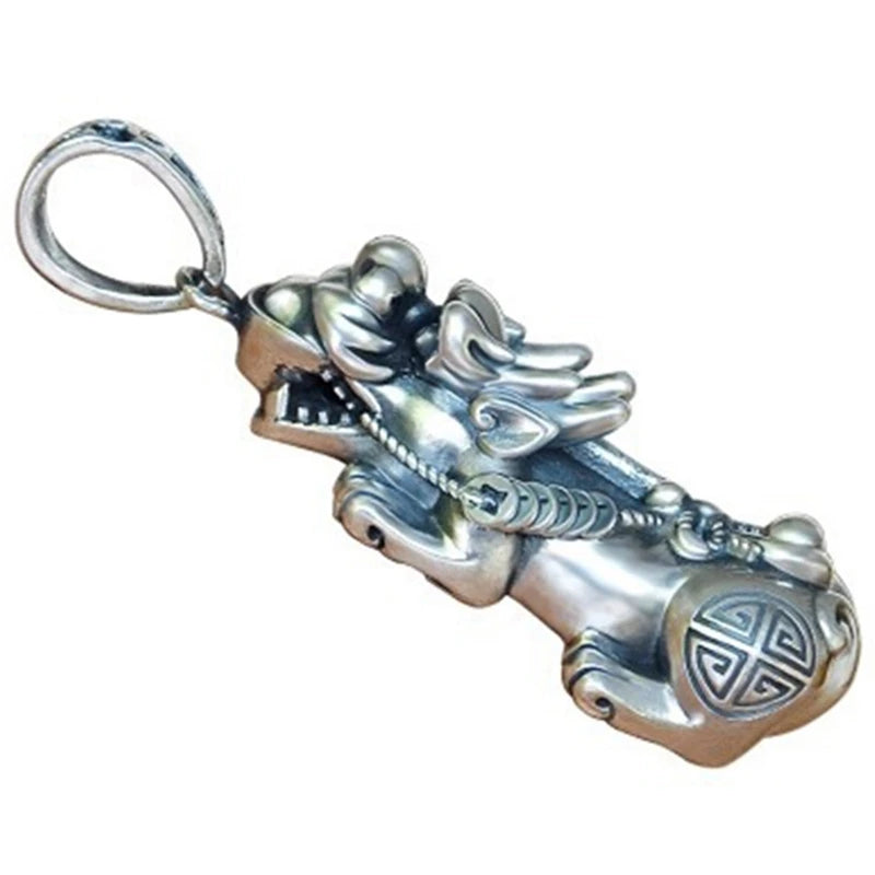Vintage Pixiu Pendant Necklace-Brings Wealth