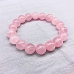 Attracts Love/Romance Shui Rose Pink Crystal Bracelet - Enhances Interpersonal Relationships