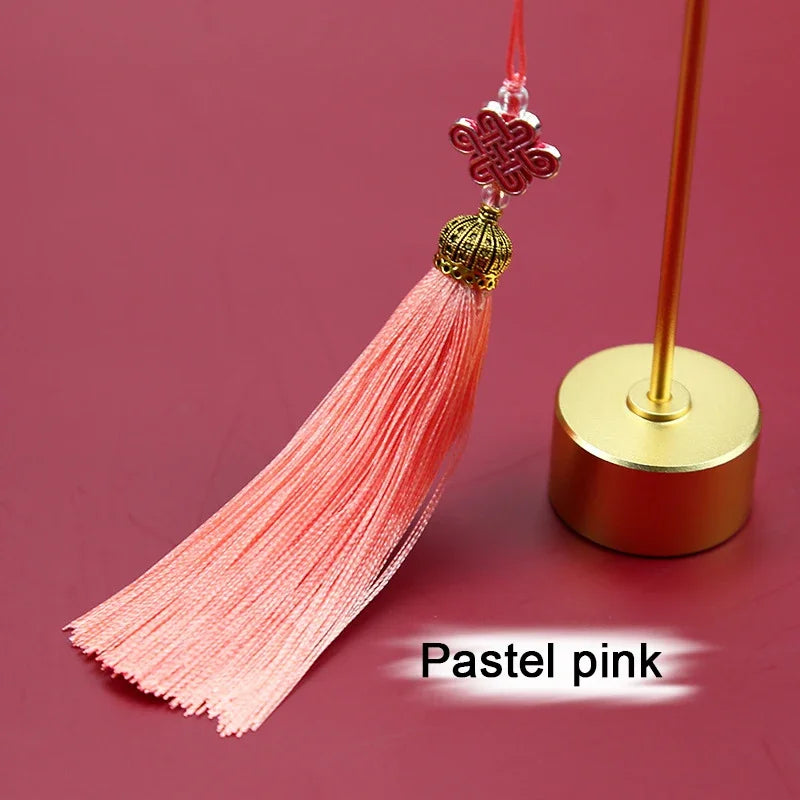 Traditional Colorful Tassel Chinese Knot - Brings Good Fortune & Peace
