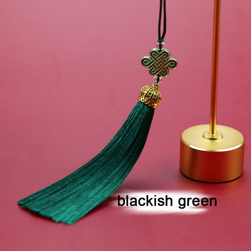 Traditional Colorful Tassel Chinese Knot - Brings Good Fortune & Peace