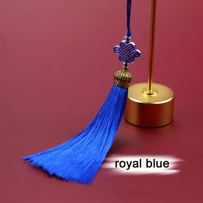 Traditional Colorful Tassel Chinese Knot - Brings Good Fortune & Peace