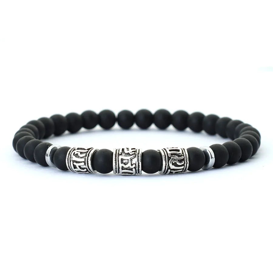 Tibetan Tiger Eyes Wheel Beads Bracelet-Brings Protection & Healing