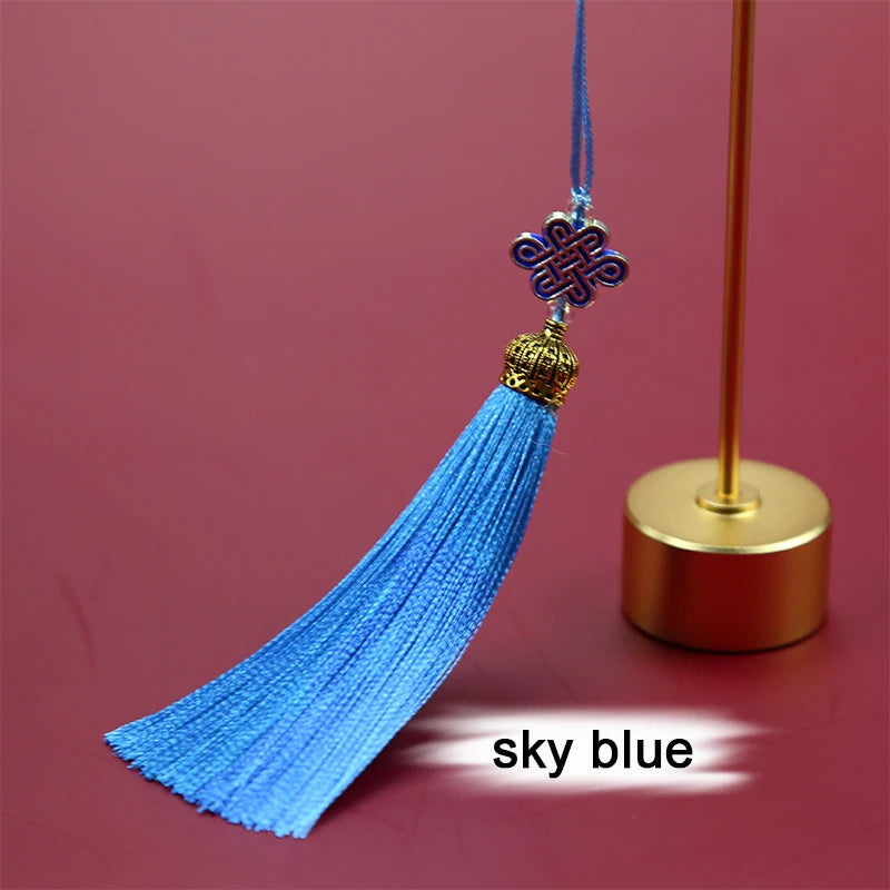 Traditional Colorful Tassel Chinese Knot - Brings Good Fortune & Peace