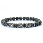 Tibetan Tiger Eyes Wheel Beads Bracelet-Brings Protection & Healing