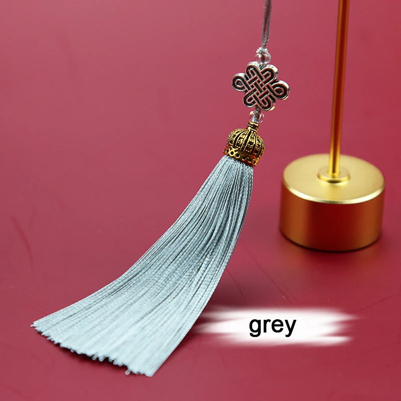 Traditional Colorful Tassel Chinese Knot - Brings Good Fortune & Peace