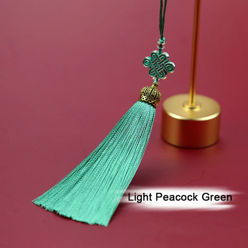 Traditional Colorful Tassel Chinese Knot - Brings Good Fortune & Peace