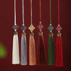 Traditional Colorful Tassel Chinese Knot - Brings Good Fortune & Peace