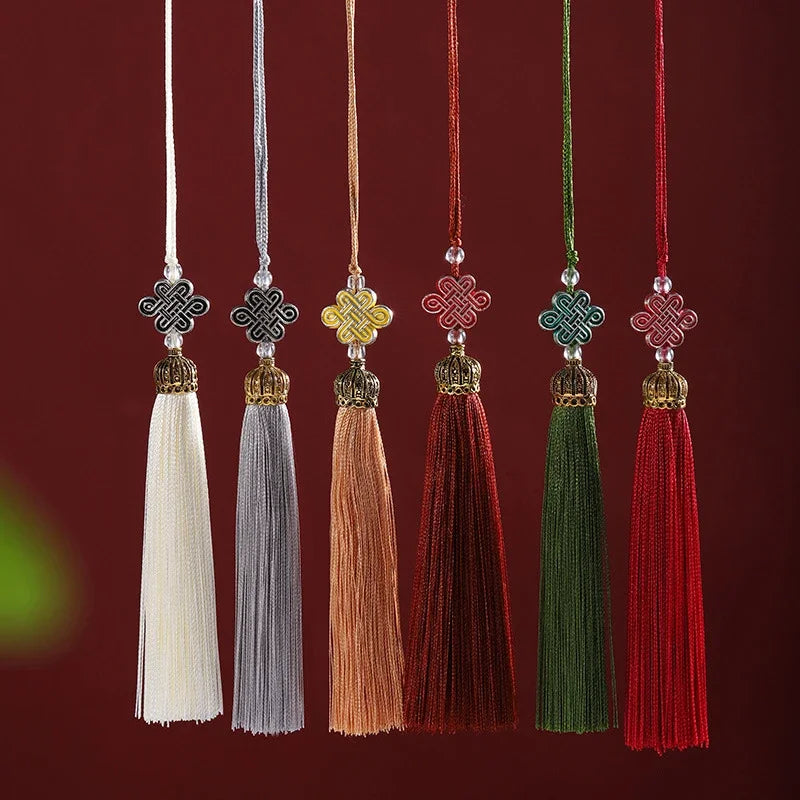 Traditional Colorful Tassel Chinese Knot - Brings Good Fortune & Peace
