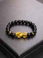 Pixiu Scripture Beads Bracelet-Attracts Wealth