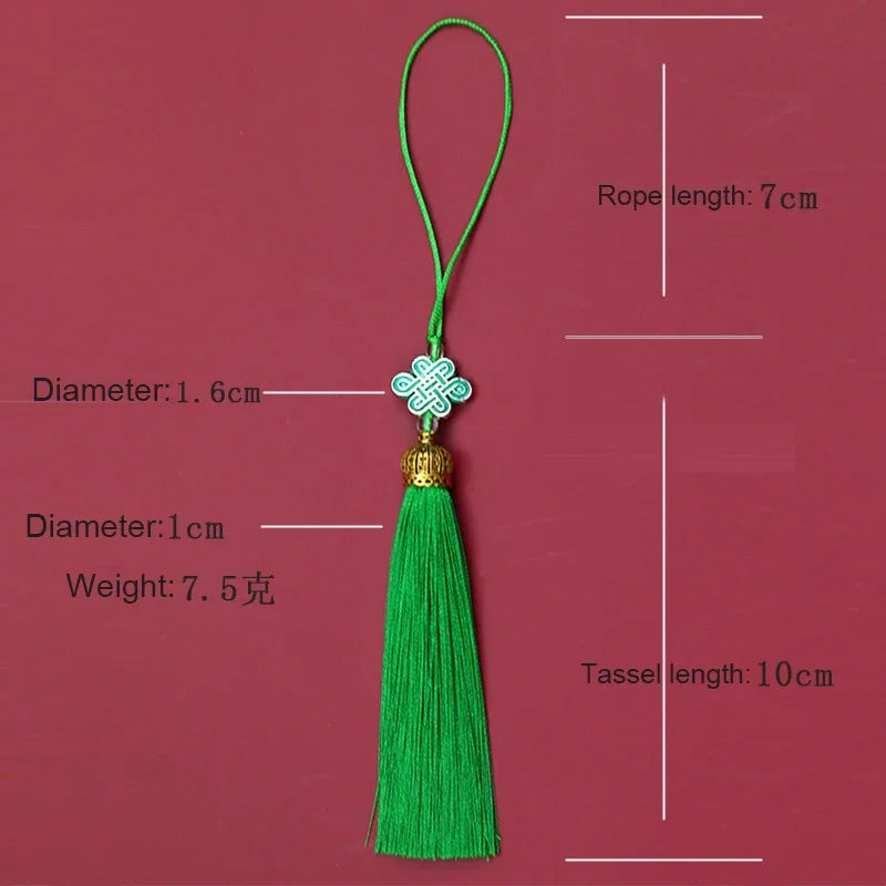 Traditional Colorful Tassel Chinese Knot - Brings Good Fortune & Peace