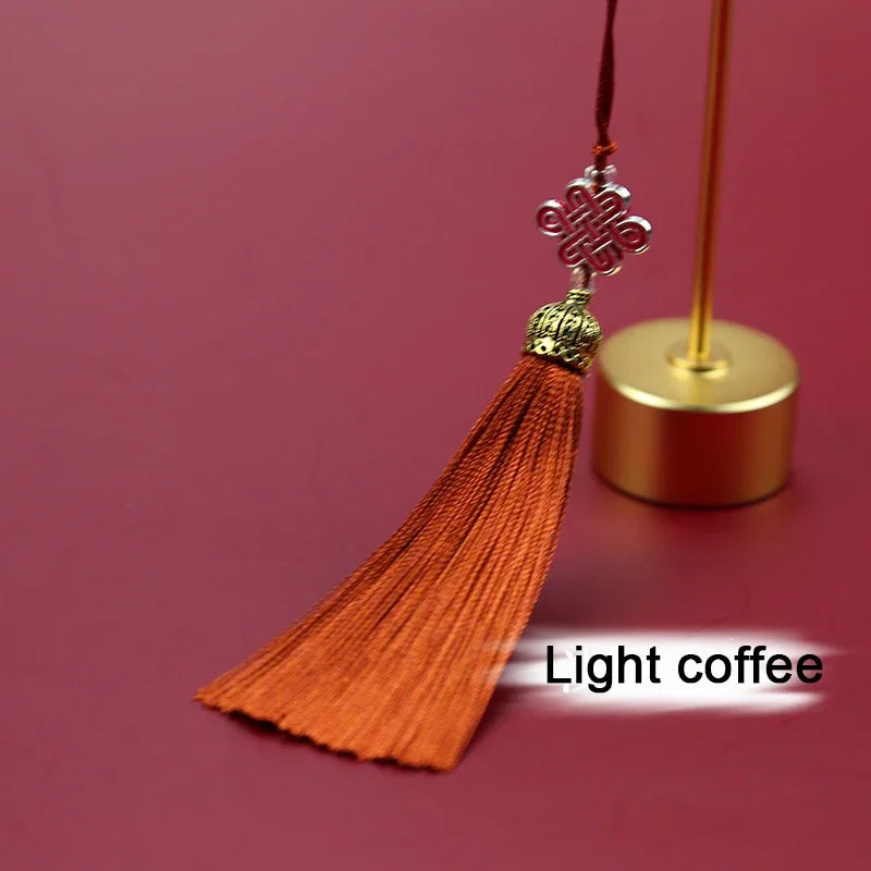 Traditional Colorful Tassel Chinese Knot - Brings Good Fortune & Peace