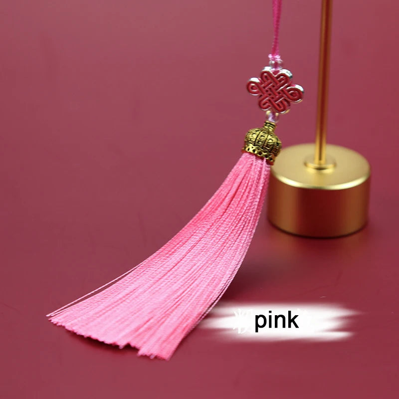 Traditional Colorful Tassel Chinese Knot - Brings Good Fortune & Peace