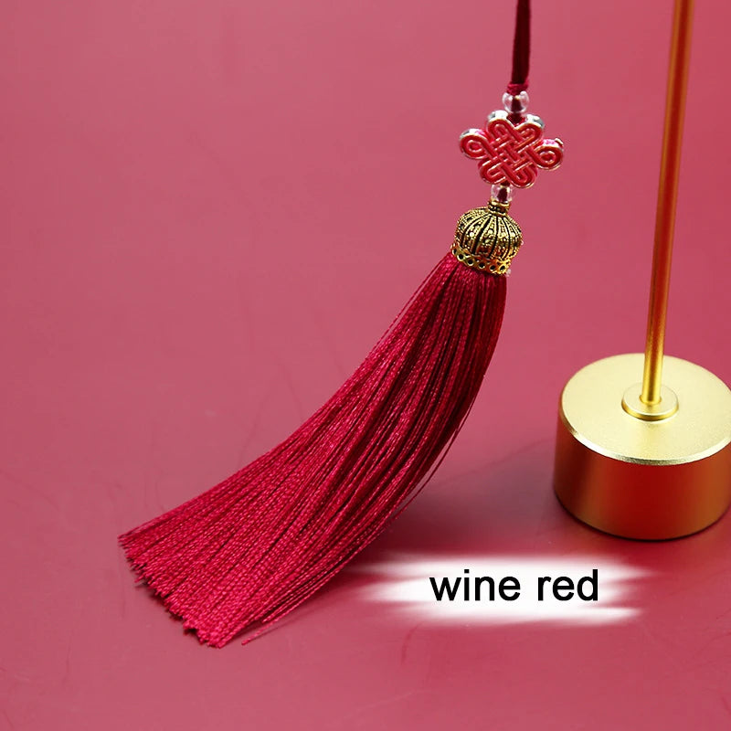 Traditional Colorful Tassel Chinese Knot - Brings Good Fortune & Peace