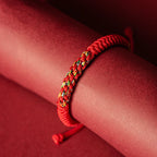 Tibetan Auspicious Knot Red String Bracelet - Brings Good Luck and Protection