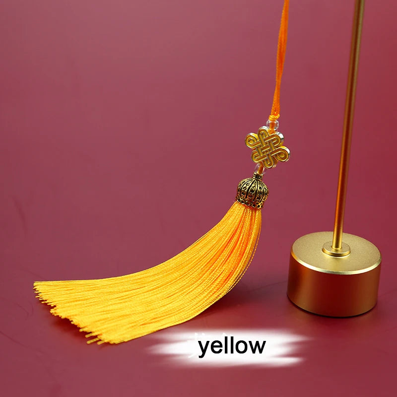 Traditional Colorful Tassel Chinese Knot - Brings Good Fortune & Peace