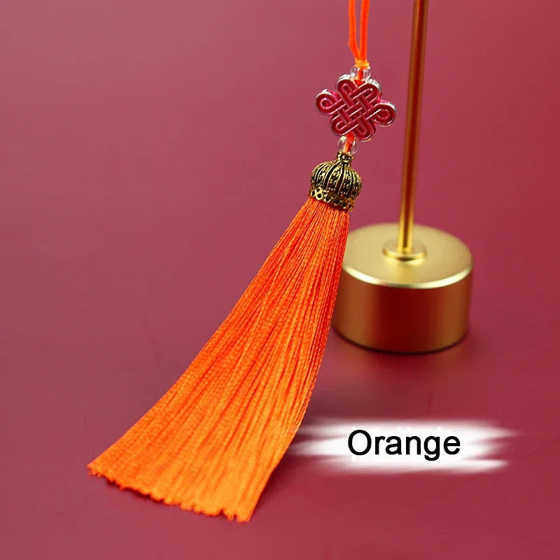 Traditional Colorful Tassel Chinese Knot - Brings Good Fortune & Peace