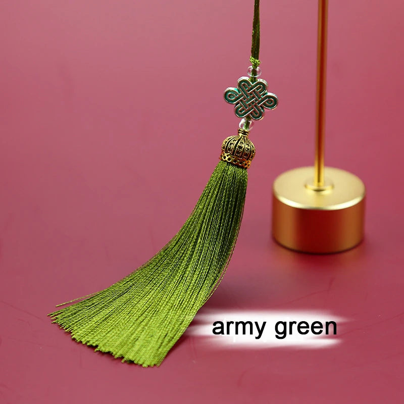 Traditional Colorful Tassel Chinese Knot - Brings Good Fortune & Peace