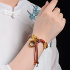 Handmade Tibetan Buddhism Five Gods of Wealth Bracelet - Attracts Wealth