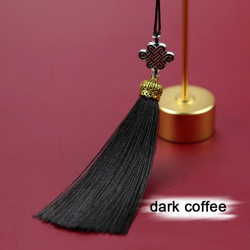 Traditional Colorful Tassel Chinese Knot - Brings Good Fortune & Peace