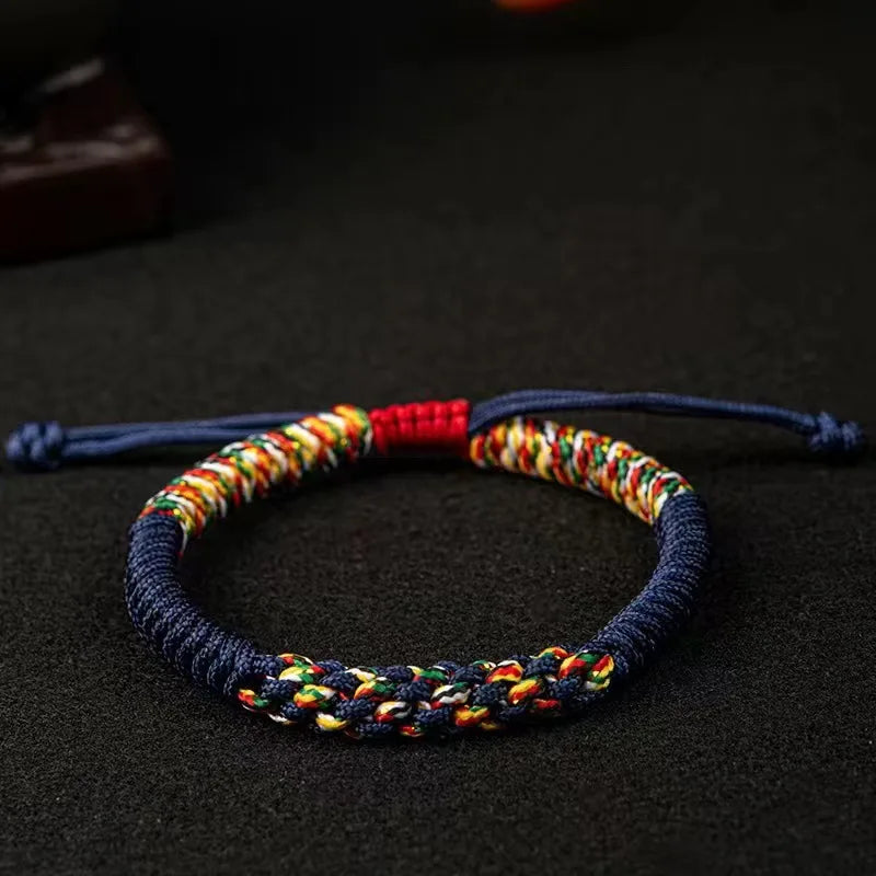 Tibetan Auspicious Knot Red String Bracelet - Brings Good Luck and Protection