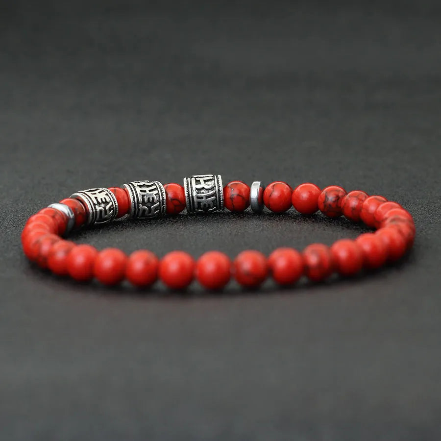 Tibetan Tiger Eyes Wheel Beads Bracelet-Brings Protection & Healing