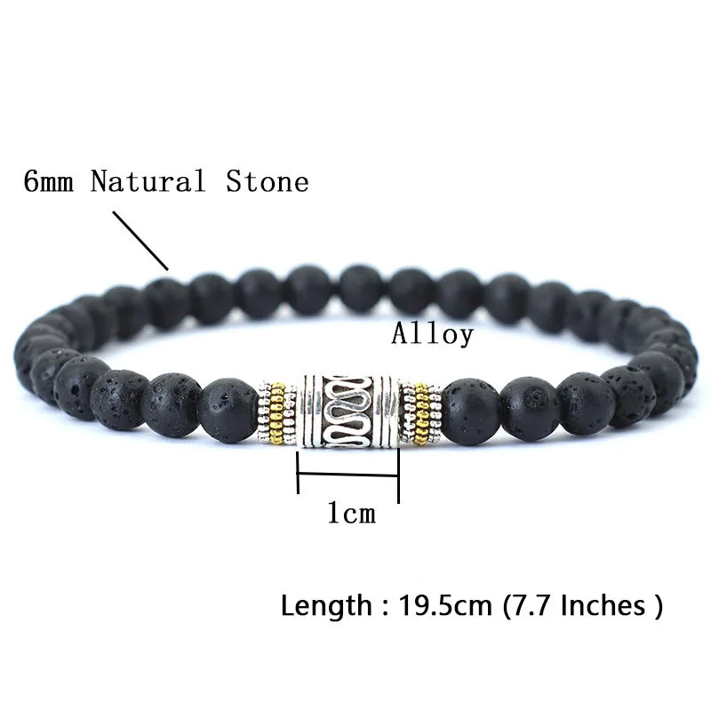 Tibetan Buddhist Wheel Beads Bracelet-Brings Luck and Healing