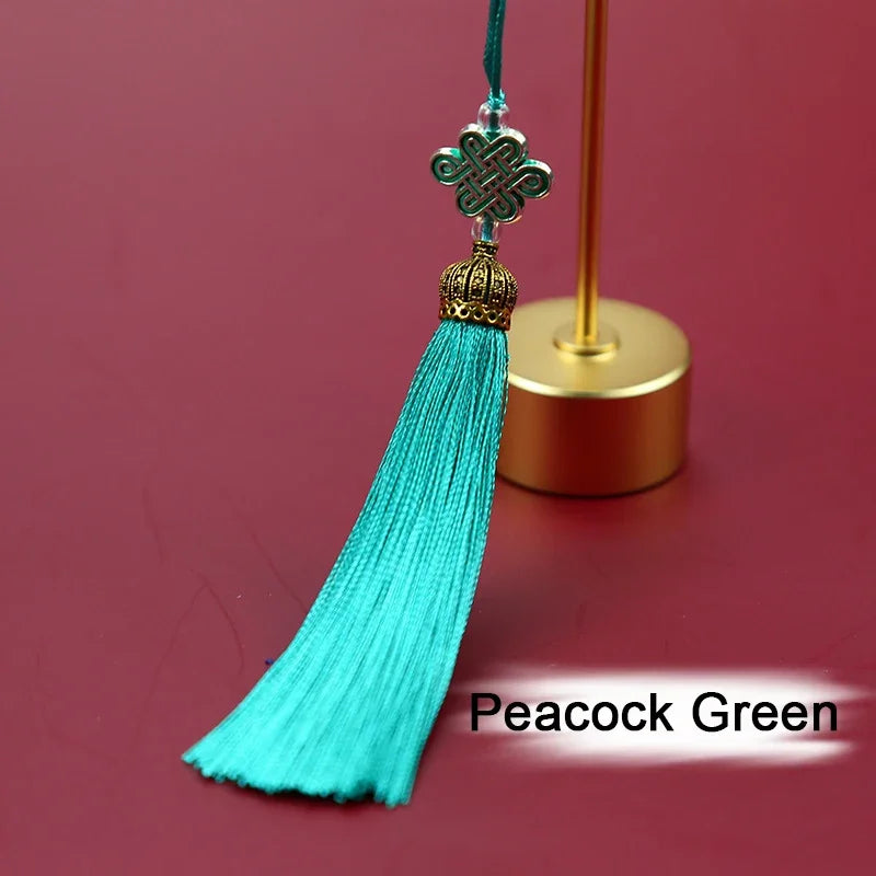 Traditional Colorful Tassel Chinese Knot - Brings Good Fortune & Peace