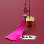 Traditional Colorful Tassel Chinese Knot - Brings Good Fortune & Peace