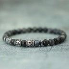 Tibetan Tiger Eyes Wheel Beads Bracelet-Brings Protection & Healing