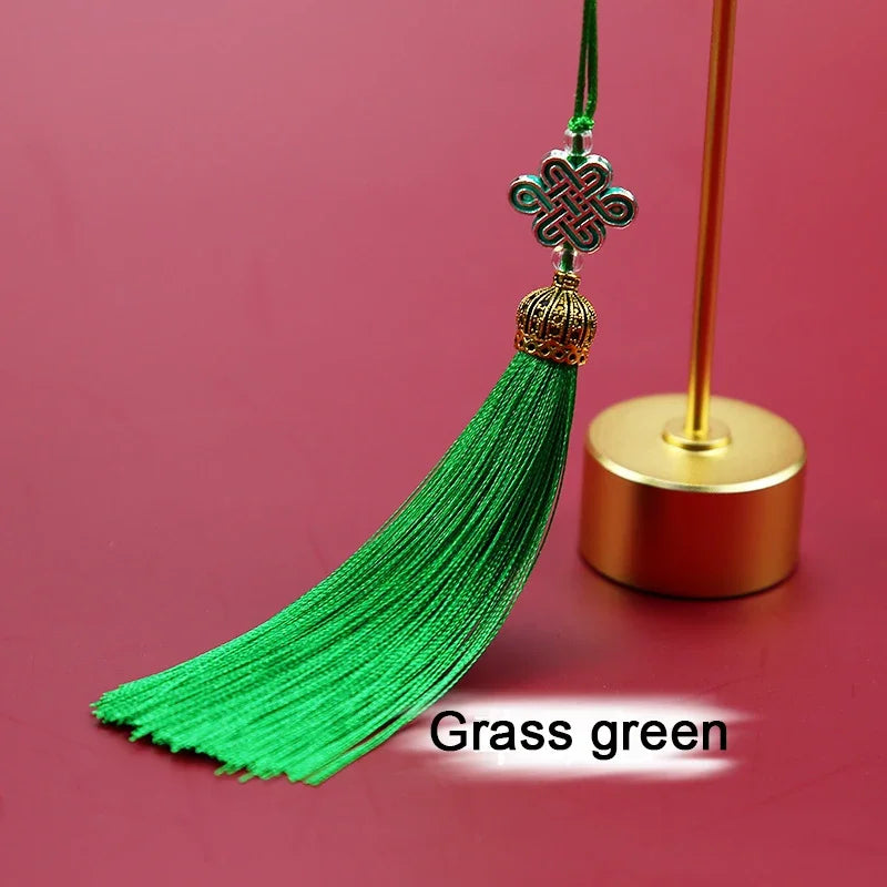 Traditional Colorful Tassel Chinese Knot - Brings Good Fortune & Peace