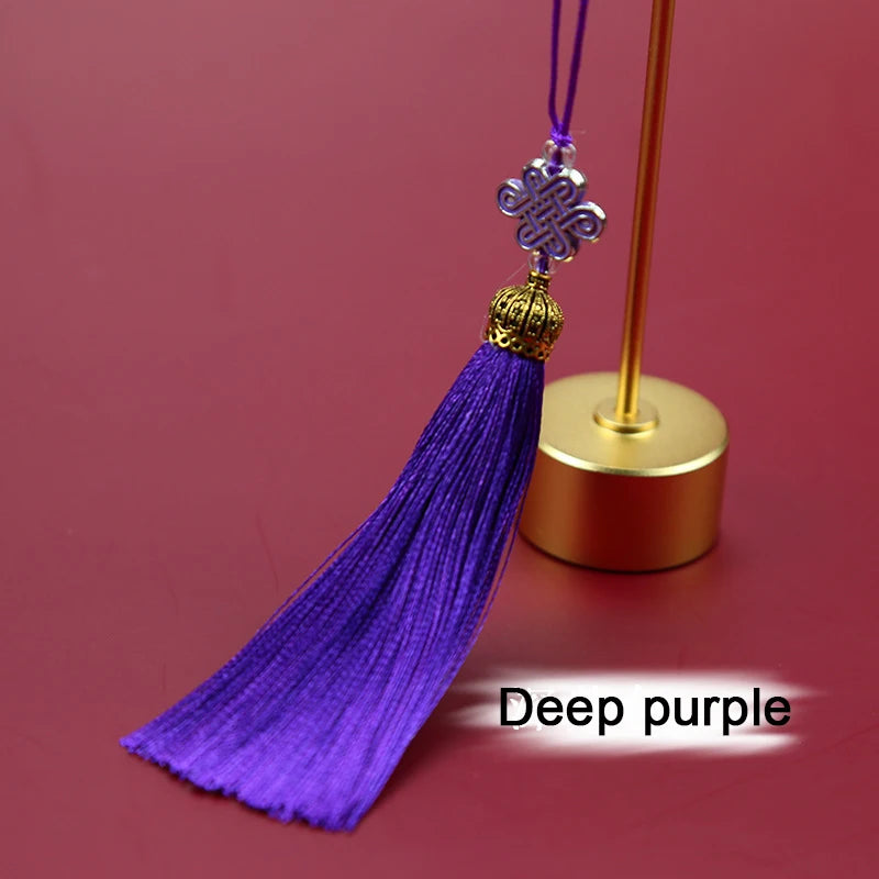 Traditional Colorful Tassel Chinese Knot - Brings Good Fortune & Peace