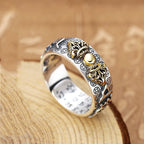 Little Pixiu Heart Sutra Ring